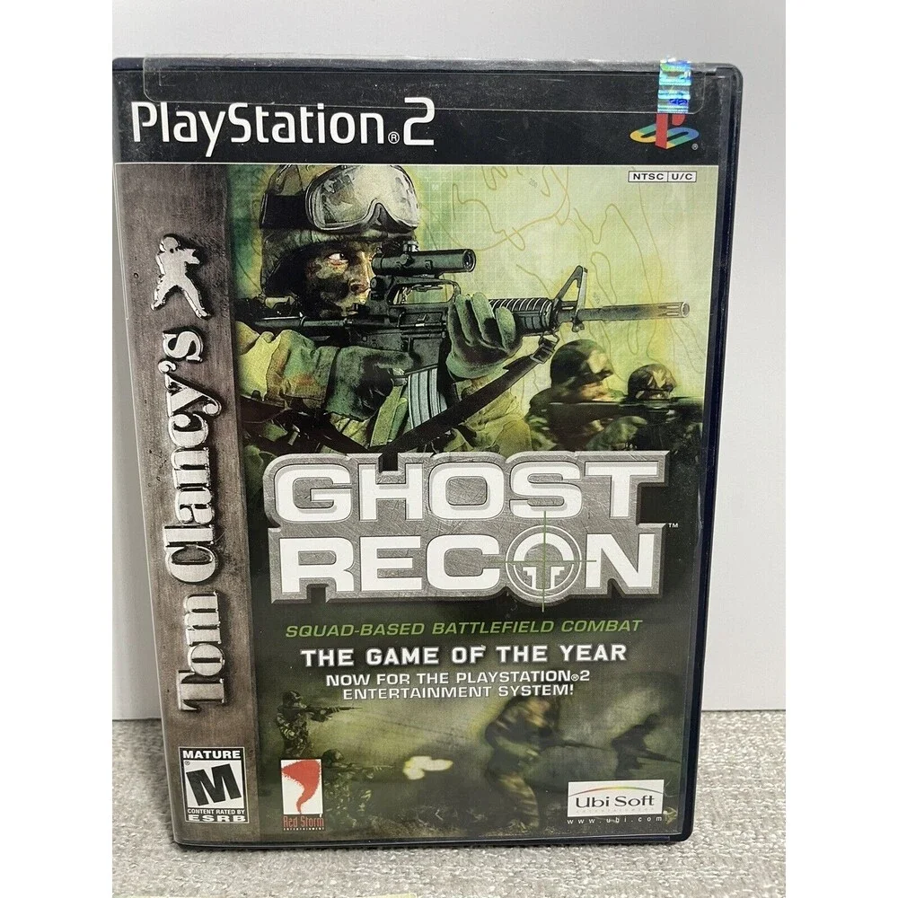 Tom Clancy's Ghost Recon (Sony PlayStation 2) PS2 CIB